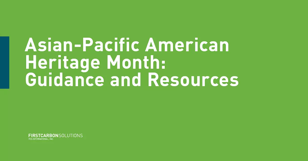 AAPI Heritage Month: Guidance and Resources image